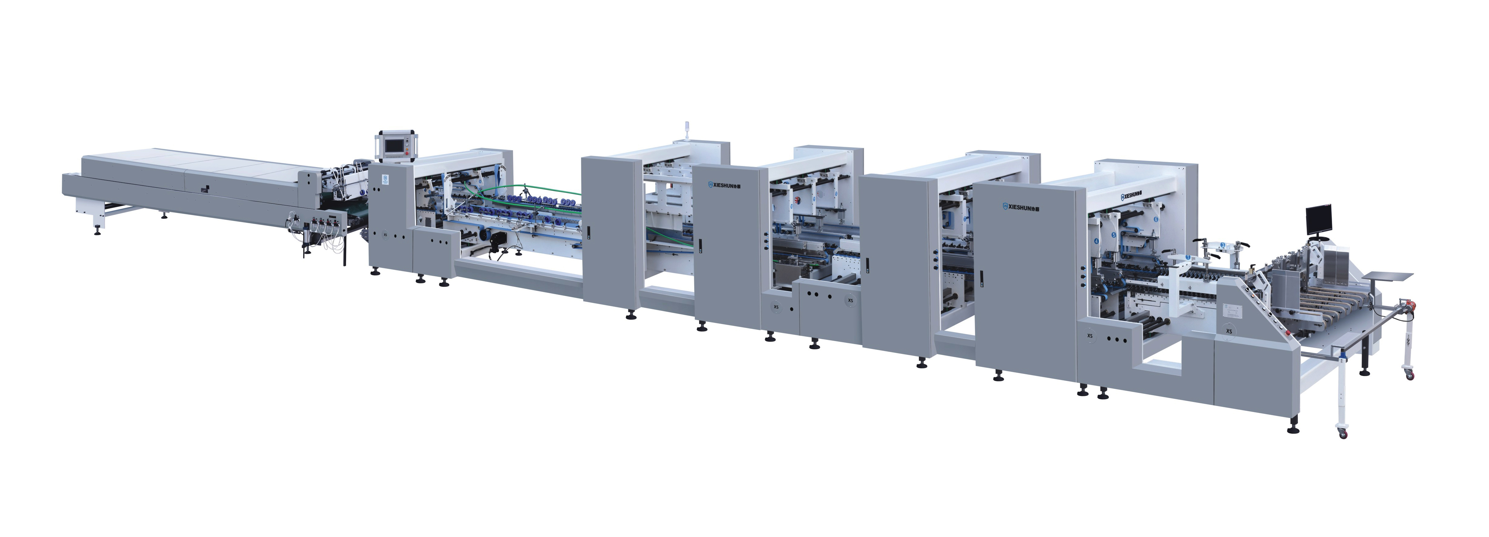 XS-M1650 1850 2000 Katalog Mesin Gluer Tugas Bergerak Tugas Tinggi