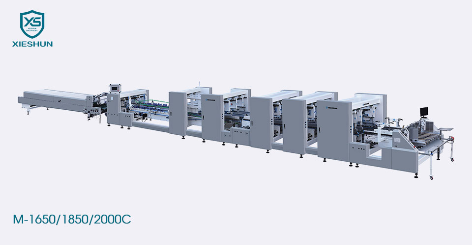 Tugas berat otomatis Gelombang 4 dan 6 Corner Folder Gluer